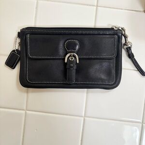 Coach Black Leather Wallet